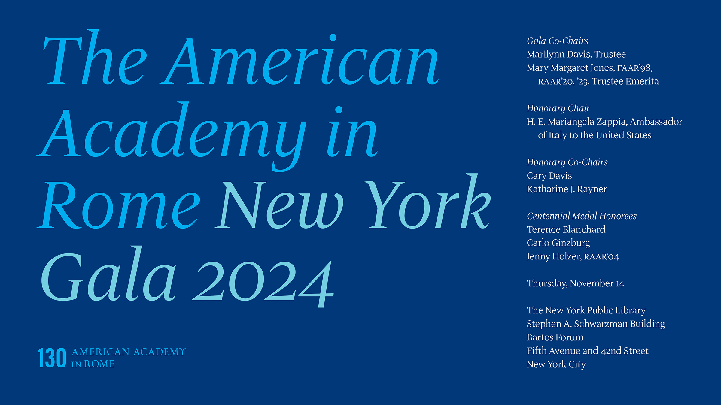 2024 New York Gala