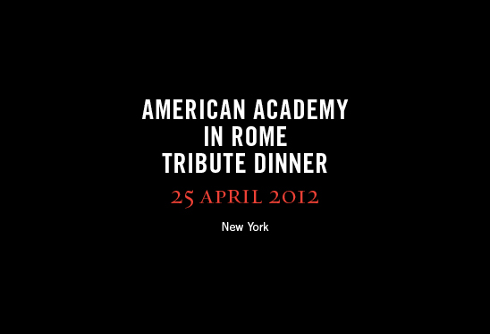 American Academy in Rome Celebrates Music and the Visual Arts in 2012 American Academy in Rome Celebrates Music and the Visual Arts in 2012