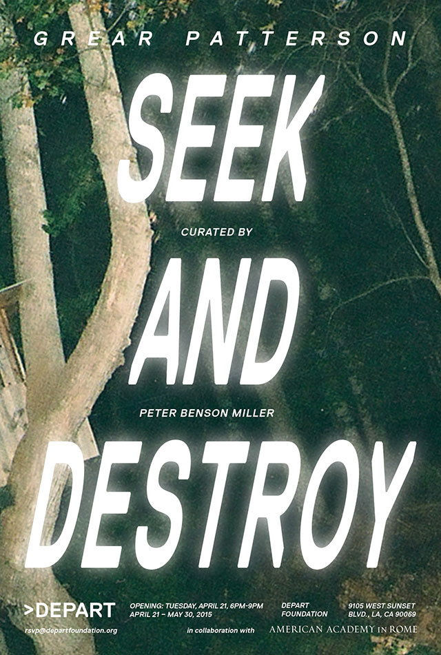 Grear Patterson: Seek and Destroy Grear Patterson: Seek and Destroy