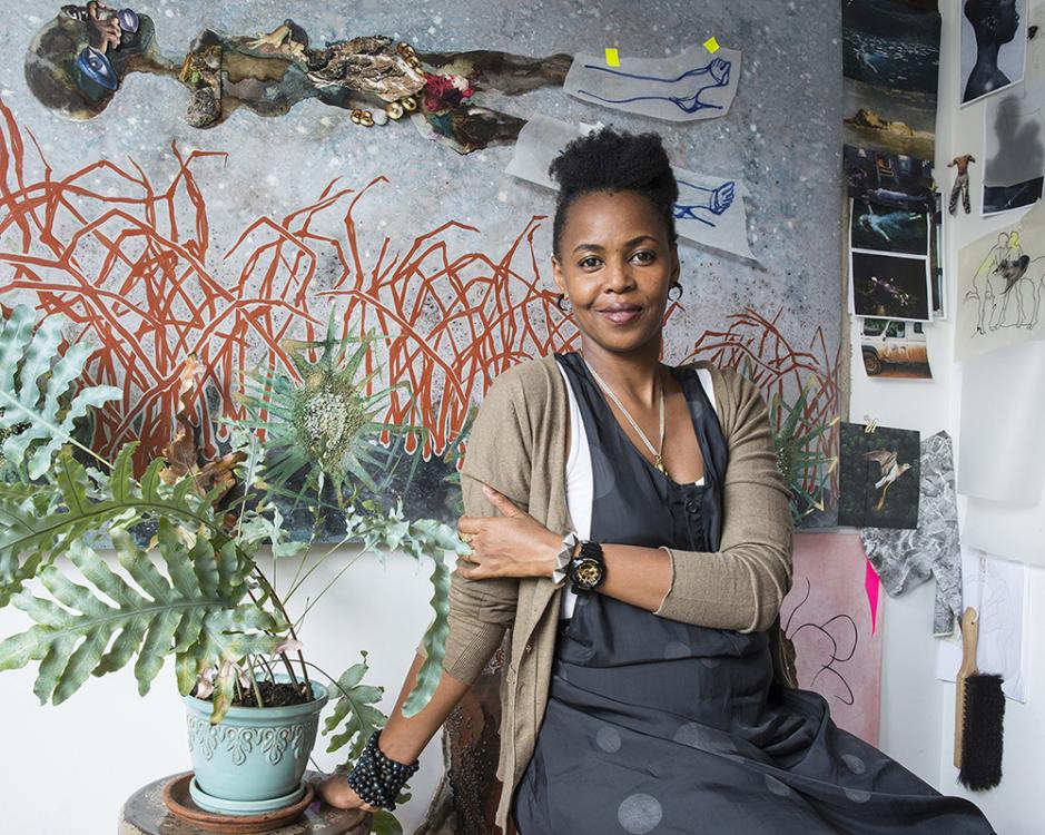 Wangechi Mutu portrait Wangechi Mutu portrait