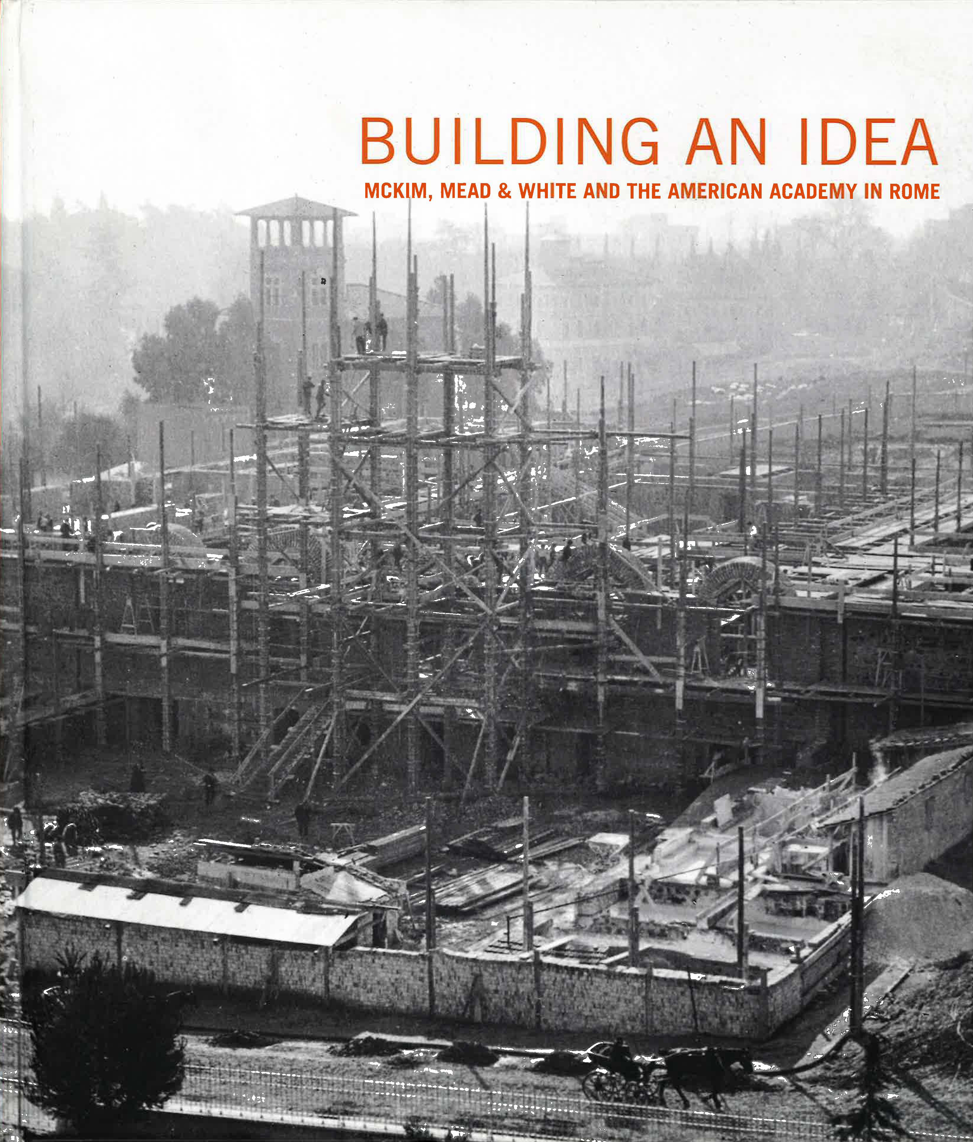 Cover of the exhibition catalogue for Building an Idea