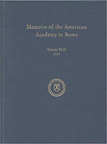 Cover of Memoirs volume 42 with gold letters of the title and volume on blue cloth