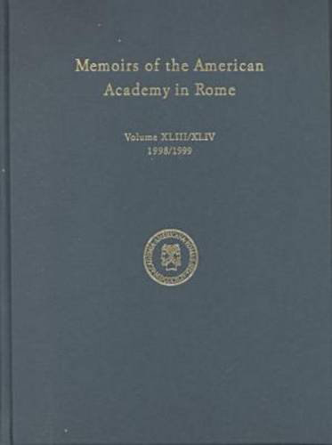 Memoirs Volumes 43 and 44 - book cover