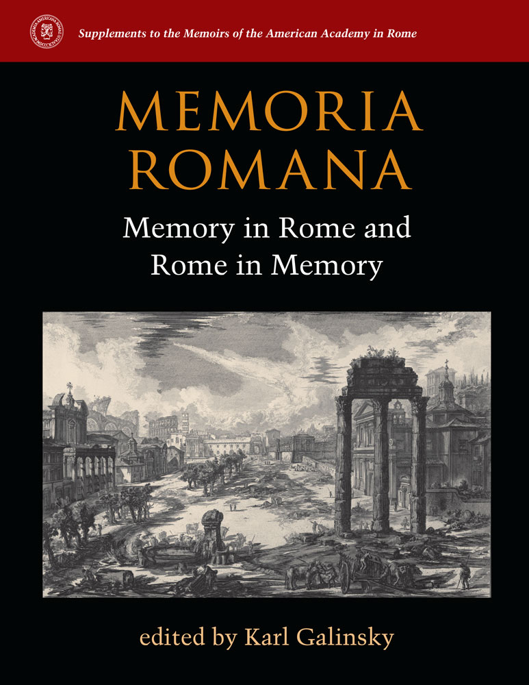 Memoria Romana - book cover