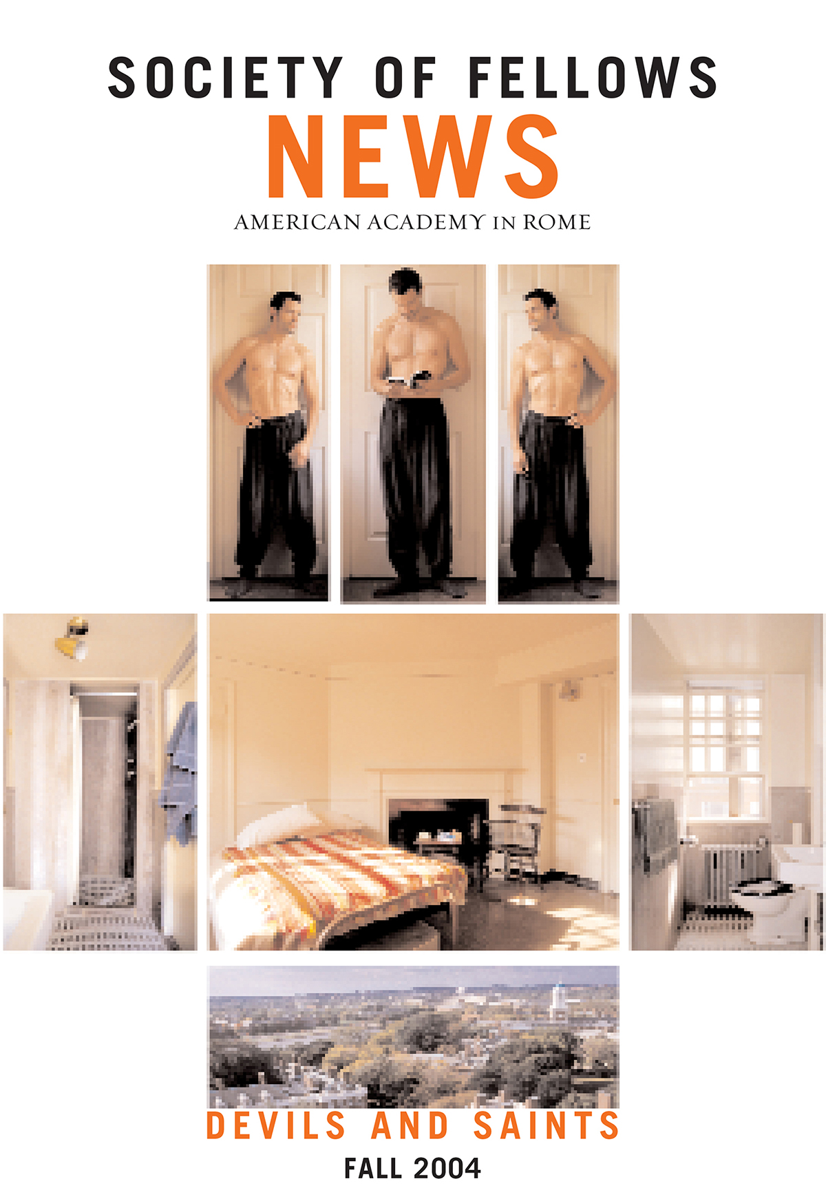 Cover of the Fall 2004 issue of Society of Fellows News