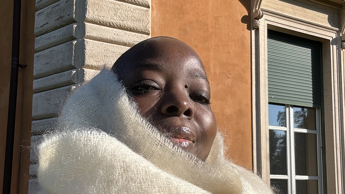 Nona Faustine at the American Academy in Rome in November 2024