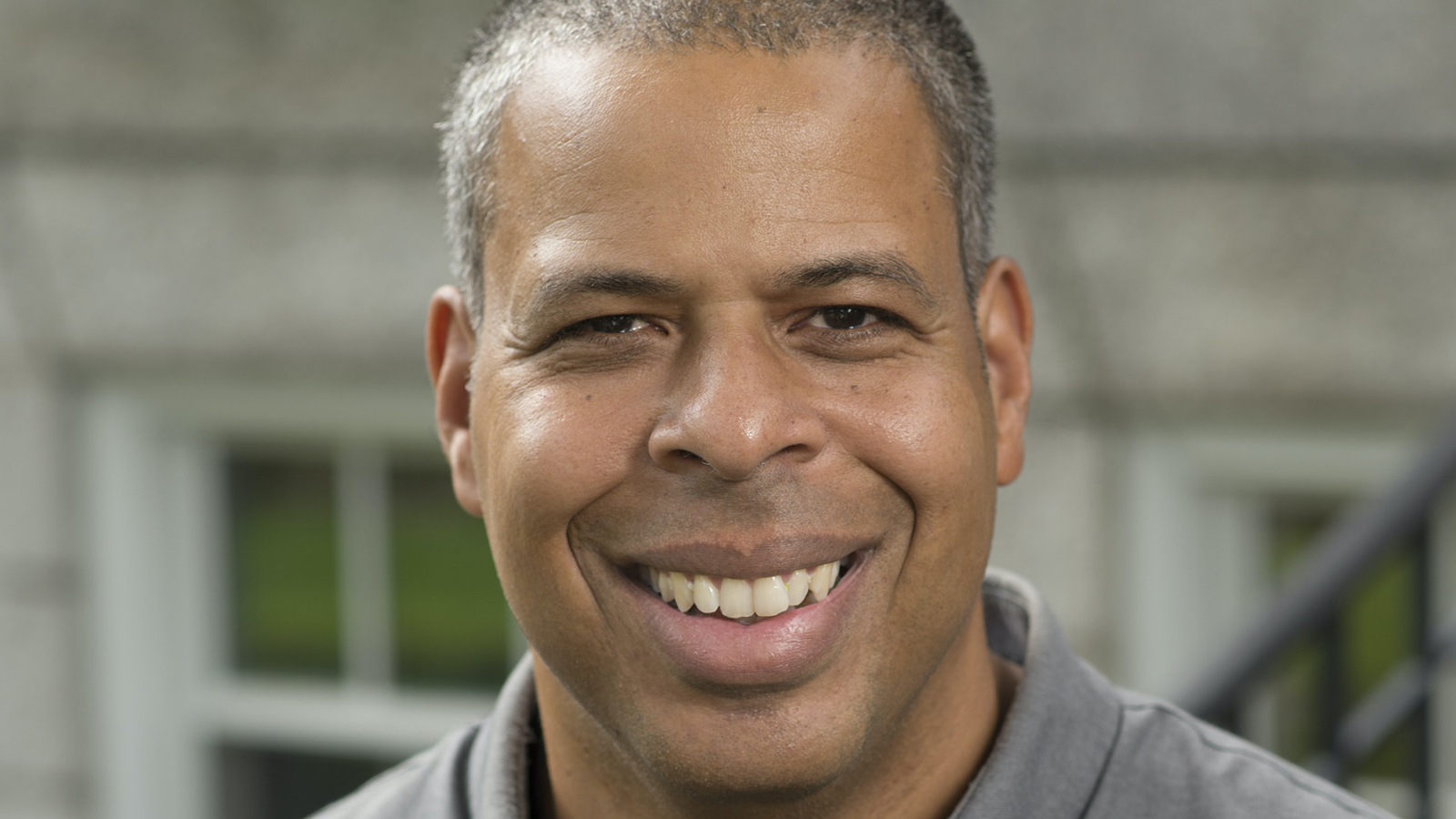 Color portrait of the head of David Sanford (photograph by Tony Rinaldo)