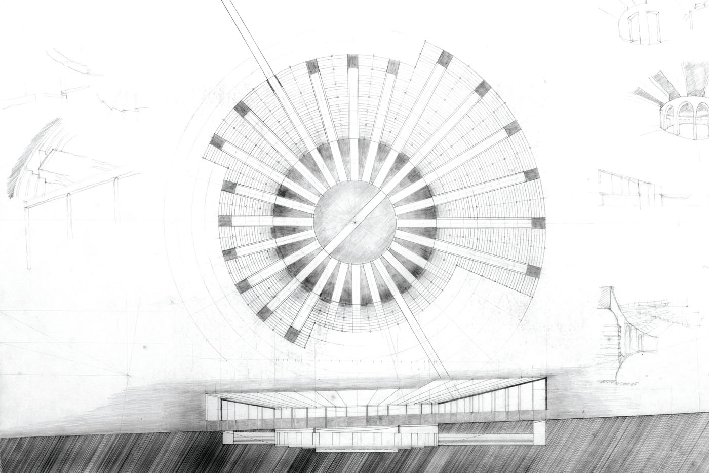 Excerpt from the book Memory Houses, “House for Locomotives (Roundhouse)”