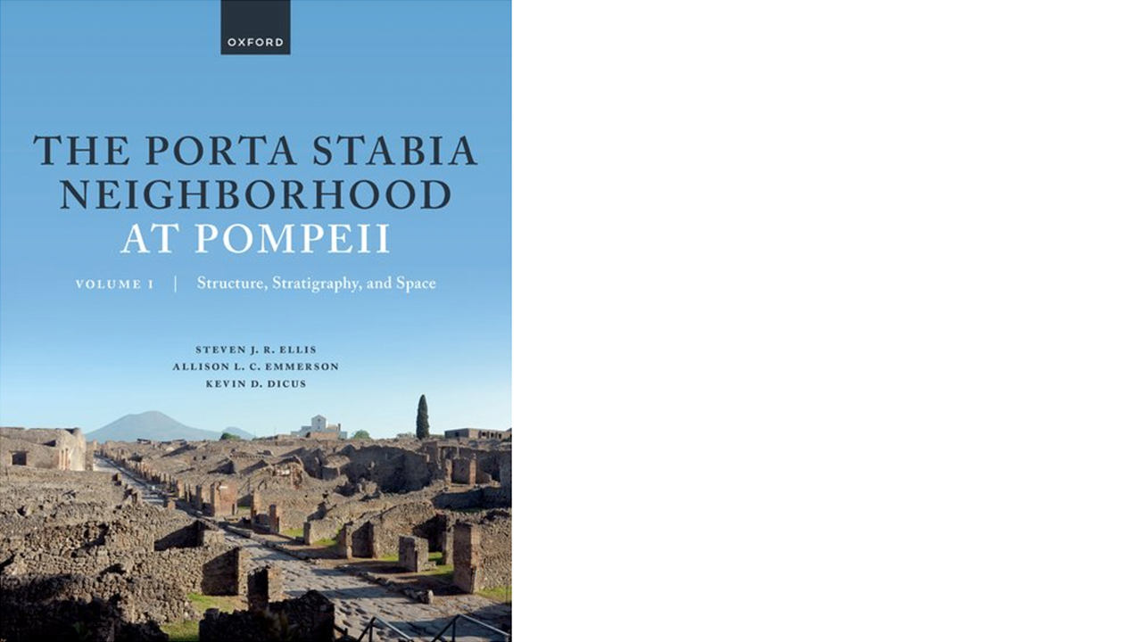 Book Cover the Portal Stabia Neighborhood at Pompeii