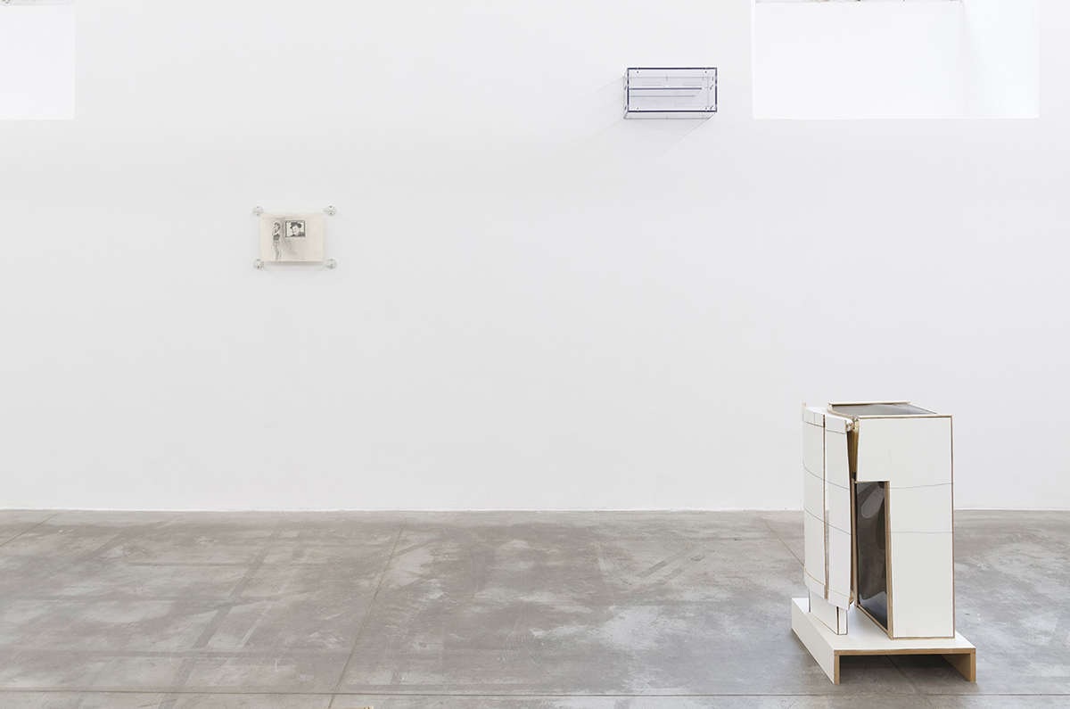 Color photograph of an art installation by Tomaso De Luca