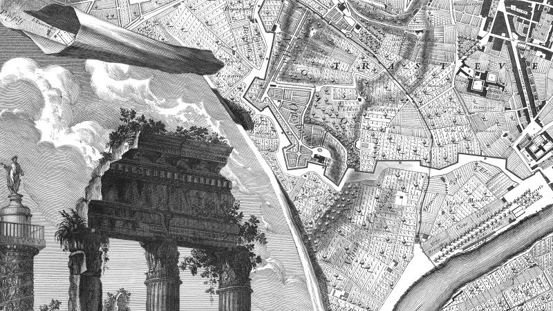 Giambattista Nolli - Map of Rome - 1748