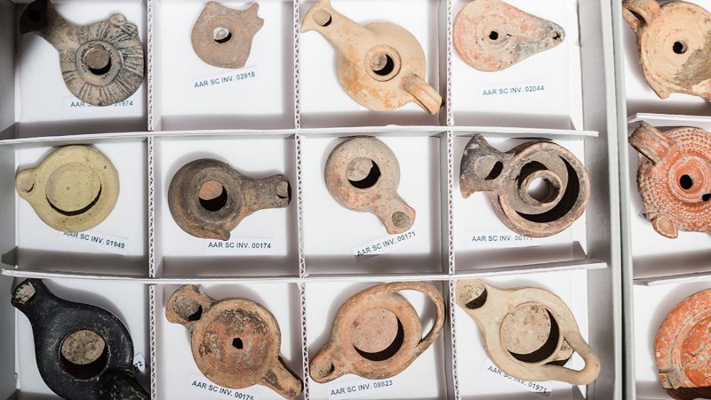 Research - Archaeology Study Collection - Drawer of Objects