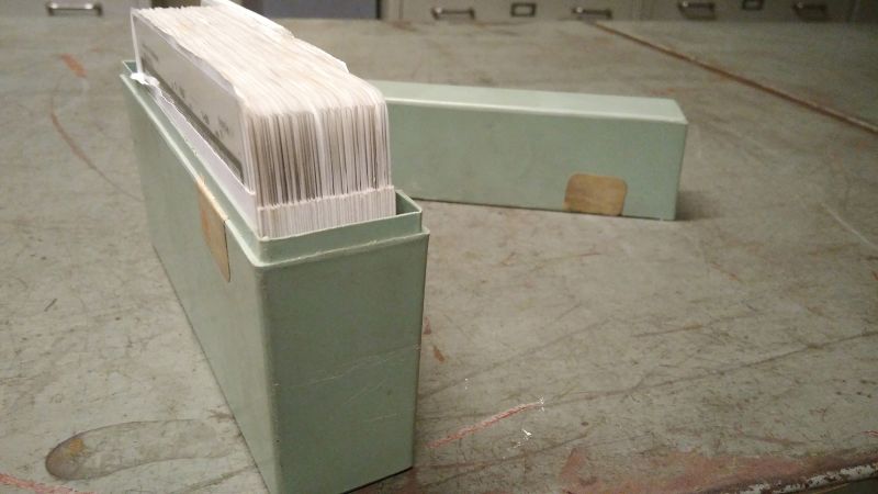 Research - Special Collections - Microfiche