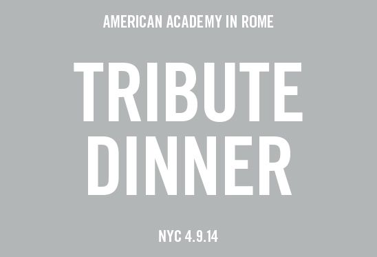 2014 Tribute Dinner - New York