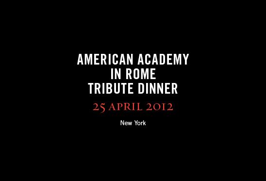 American Academy in Rome Celebrates Music and the Visual Arts in 2012