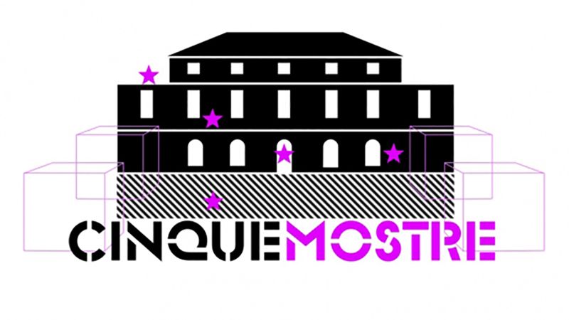 Graphic logo for Cinque Mostre 2013