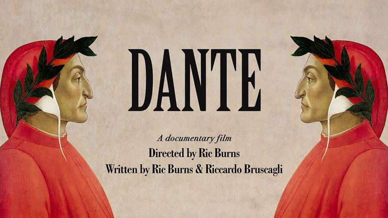 Advertisement for the film Dante by Ric Burns