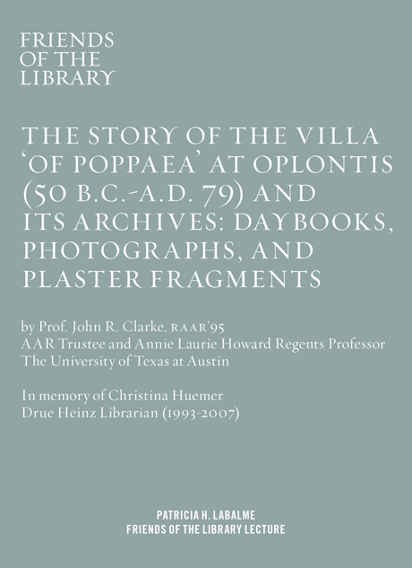 Friends of the Library Annual Lecture
