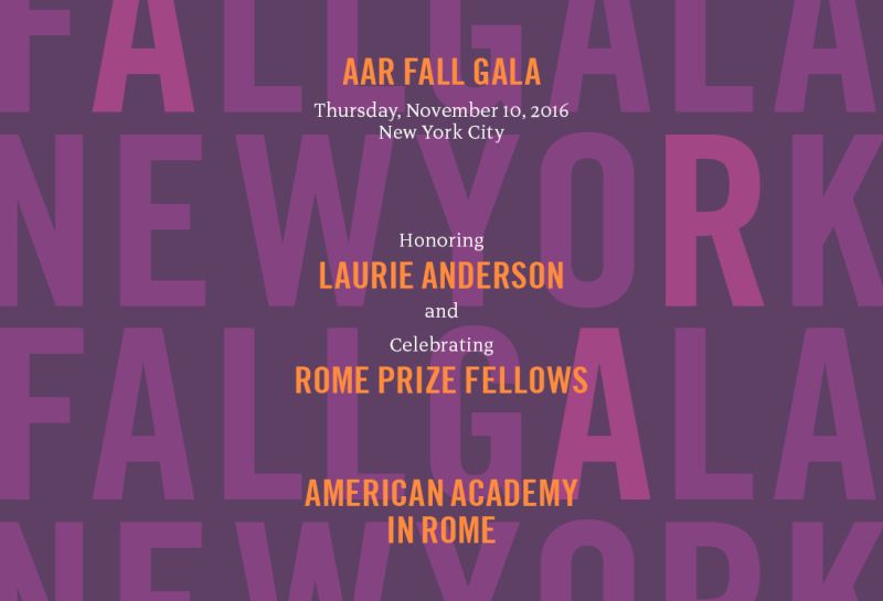 NYC 2016 Fall Gala 