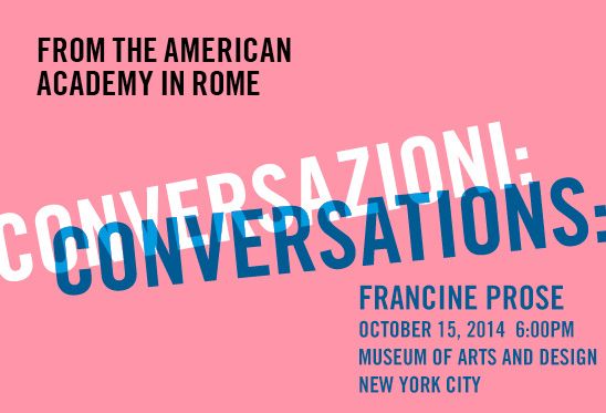 Patricia H. Labalme Friends of the Library Lecture:  Francine Prose