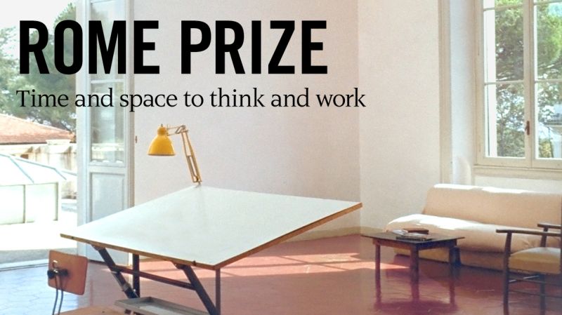Rome Prize 2016 Information Session at The Architectural League of New York
