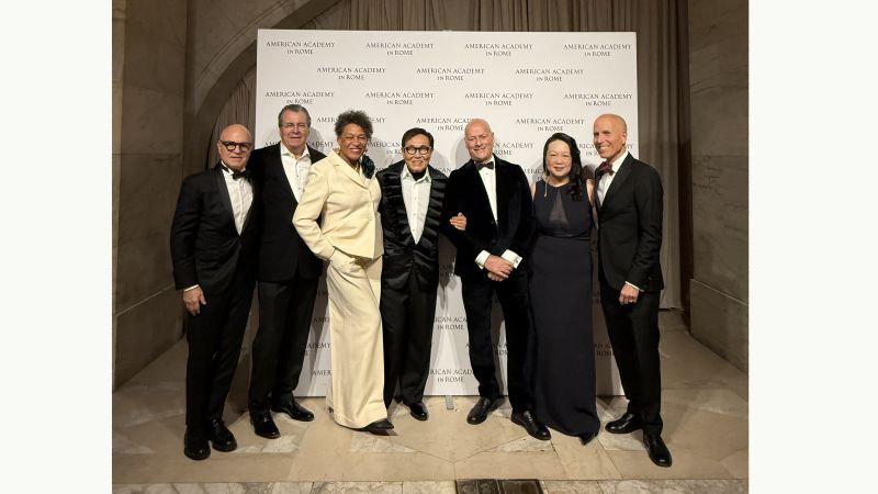 Mark Robbins (1997 Fellow, President & CEO 2013–24), Jeff Hoons, Trustee Carrie Mae Weems, Board Chair Calvin Tsao, David Ballantine, Director Aliza Wong, President & CEO Peter N. Miller. 