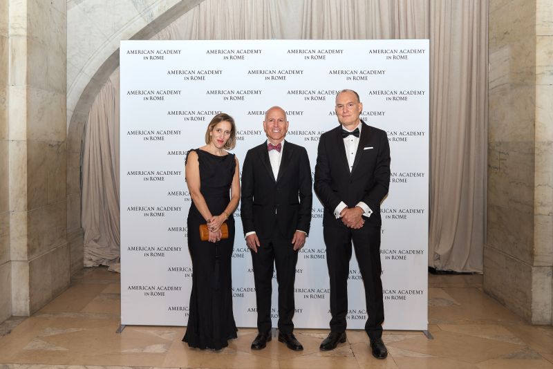 Andrew Heiskell Arts Director Ilaria Puri Purini, President and CEO Peter N. Miller, Drue Heinz Librarian Sebastian Hierl.  