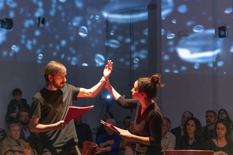 Cinque Mostre 2020 - John Jesurun performance 2