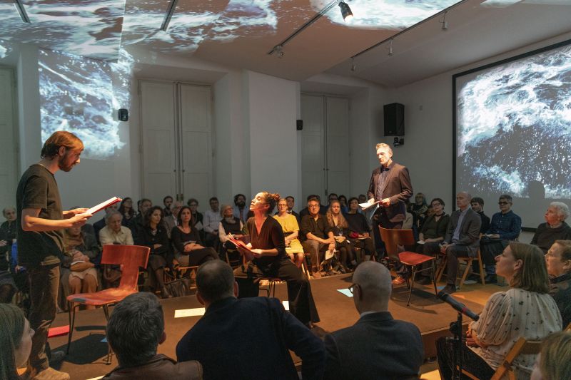Cinque Mostre 2020 - John Jesurun performance