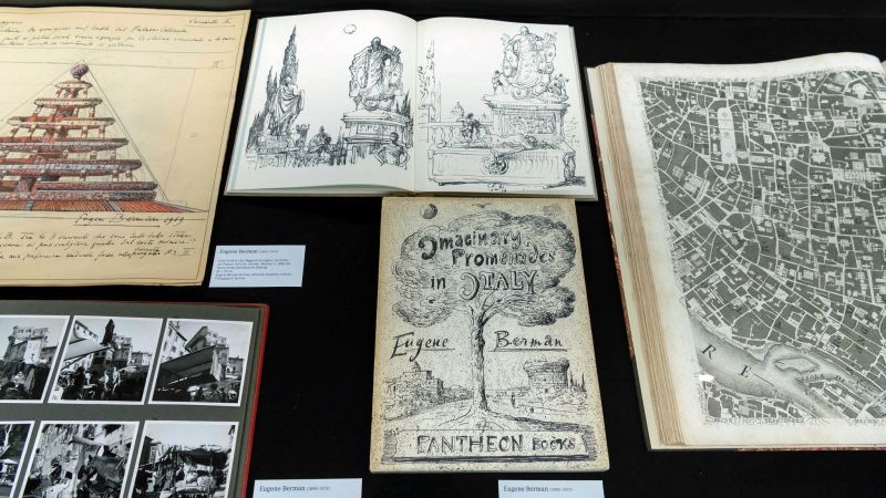Encounters - Eugene Berman display