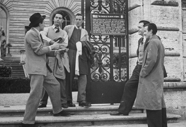Mellon Prof. Corey Brennan Looks Back at the 'Monuments Men' (and Women) of the AAR in WWII