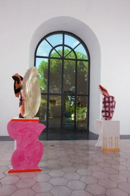 On Exhibit through 10 December at the AAR, 'Betty Woodman: Roman Fresco/Pleasures and Places'