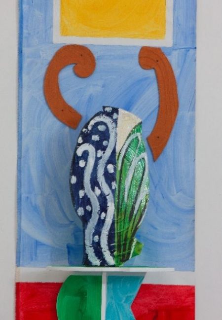 On Exhibit through 10 December at the AAR, 'Betty Woodman: Roman Fresco/Pleasures and Places'