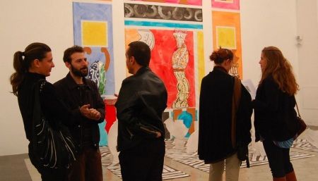 On Exhibit through 10 December at the AAR, 'Betty Woodman: Roman Fresco/Pleasures and Places'