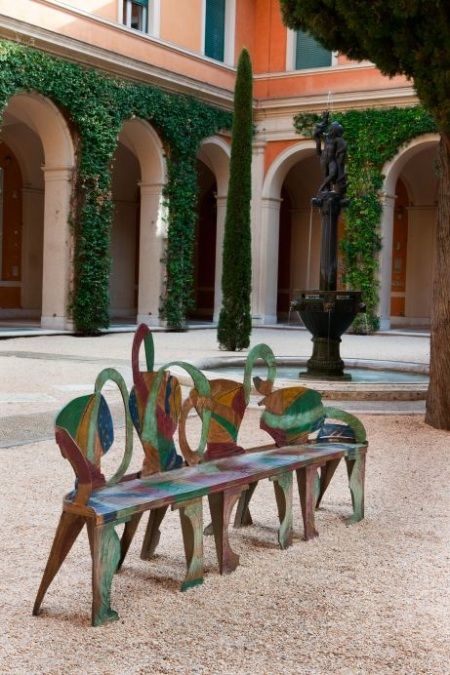 On Exhibit through 10 December at the AAR, 'Betty Woodman: Roman Fresco/Pleasures and Places'