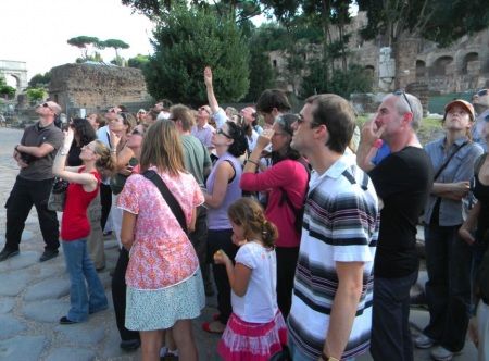 In Rome, 2010/11 Programming for Fellows Kicks Off with Forum Walk, Gallery Visit