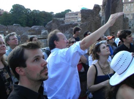 In Rome, 2010/11 Programming for Fellows Kicks Off with Forum Walk, Gallery Visit