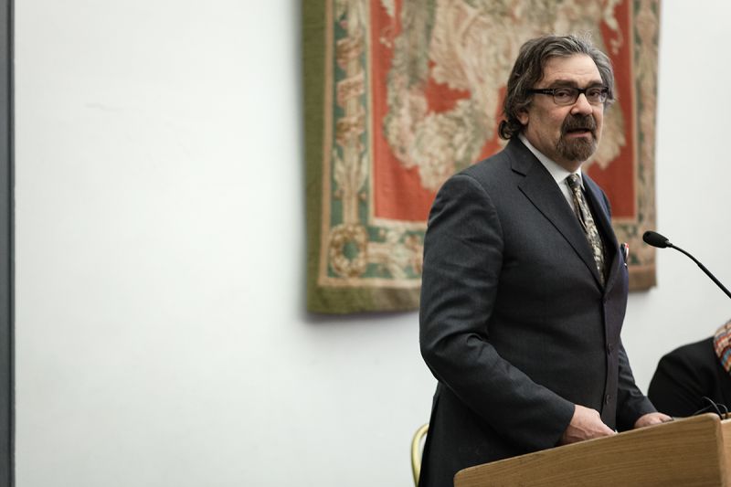 Launching the Centenary from the Capitoline with Ignazio Marino, Mayor of Rome
