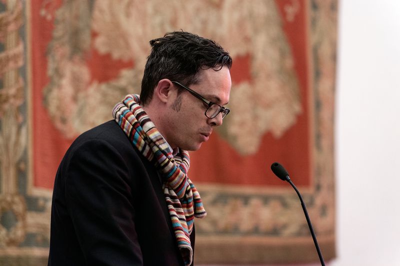 Launching the Centenary from the Capitoline with Ignazio Marino, Mayor of Rome