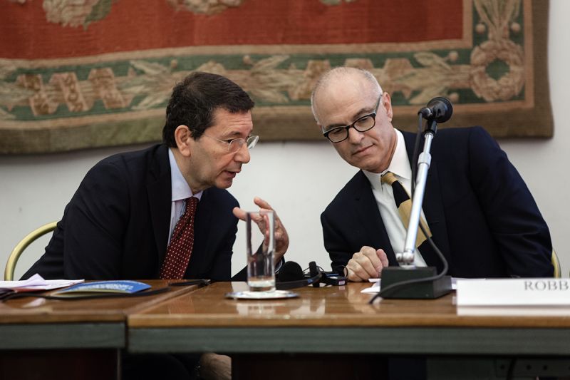 Launching the Centenary from the Capitoline with Ignazio Marino, Mayor of Rome