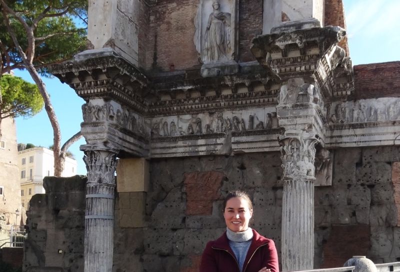 The Glimpse Series: Margaret Andrews Is Filling a Gap in Rome's Urban Archaeological Record