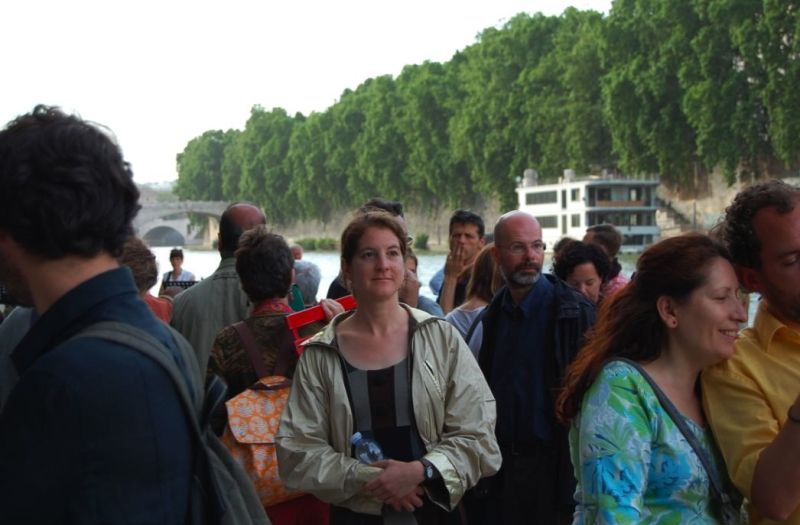 AAR Fellows Bielawa and Hammond Present “Chance Encounter on the Tiber” at MAXXI, Ponte Sisto
