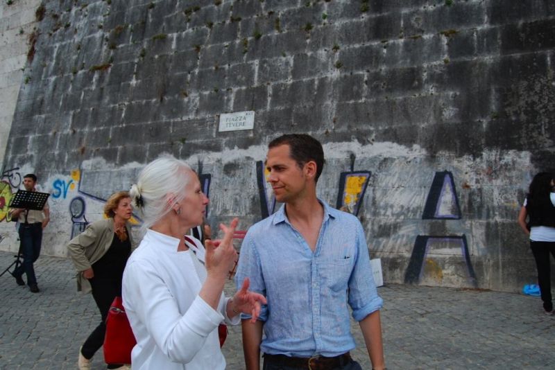 AAR Fellows Bielawa and Hammond Present “Chance Encounter on the Tiber” at MAXXI, Ponte Sisto