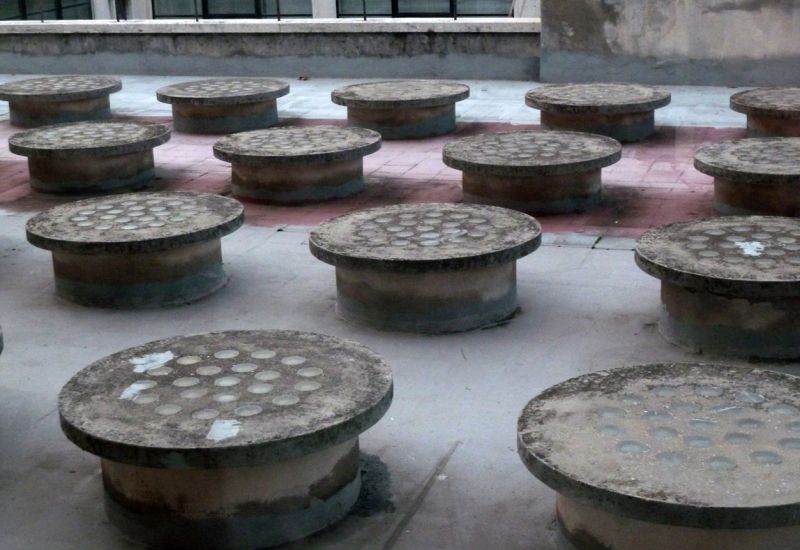 Polly Apfelbaum Searches for Color and Geometry on Roman Floors