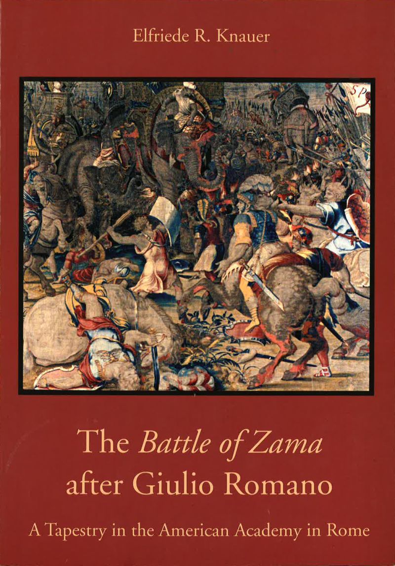 The “Battle of Zama” after Giulio Romano - book cover