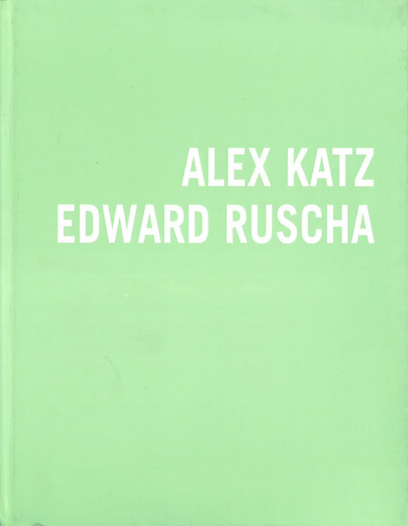 Cover of Alex Katz, Edward Ruscha