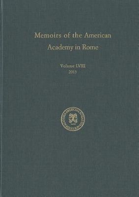 Memoirs volume 58 - book cover