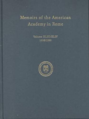 Memoirs Volumes 43 and 44 - book cover
